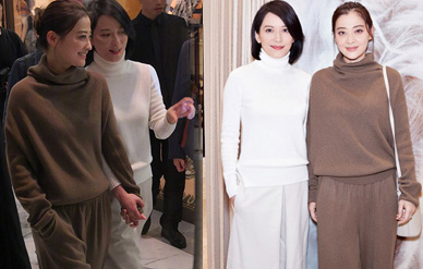 梅婷俞飞鸿两大气质女神同框，路人镜头下依旧美翻天！