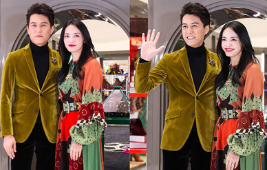 姚晨靳东现身活动相谈甚欢,男帅女美似偶像剧情节!