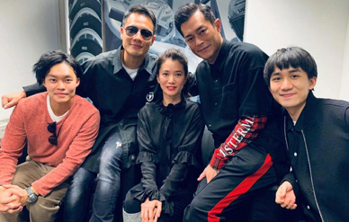 袁咏仪出席活动晒与好友合照,古天乐做颈椎手术后现身!