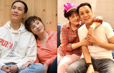 冯远征晒与太太合照庆祝银婚:二十五年相互陪伴依赖!