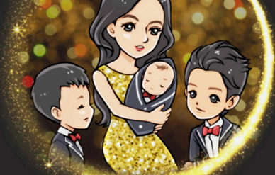 张柏芝首次承认诞下三胎，谢娜林志颖袁咏仪等发文祝福！