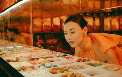 张柏芝糖果屋拍写真笑容明媚,上演