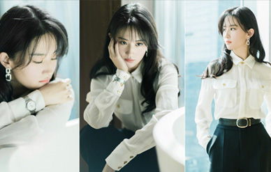 刘亦菲剪空气刘海少女感满满，真·神仙姐姐！