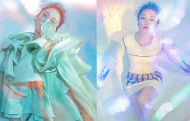 周迅曝春日缥缈封面大片,斑澜光影之中如梦如幻!