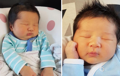 钟嘉欣宣布产下二胎儿子,宝宝正面照曝光!